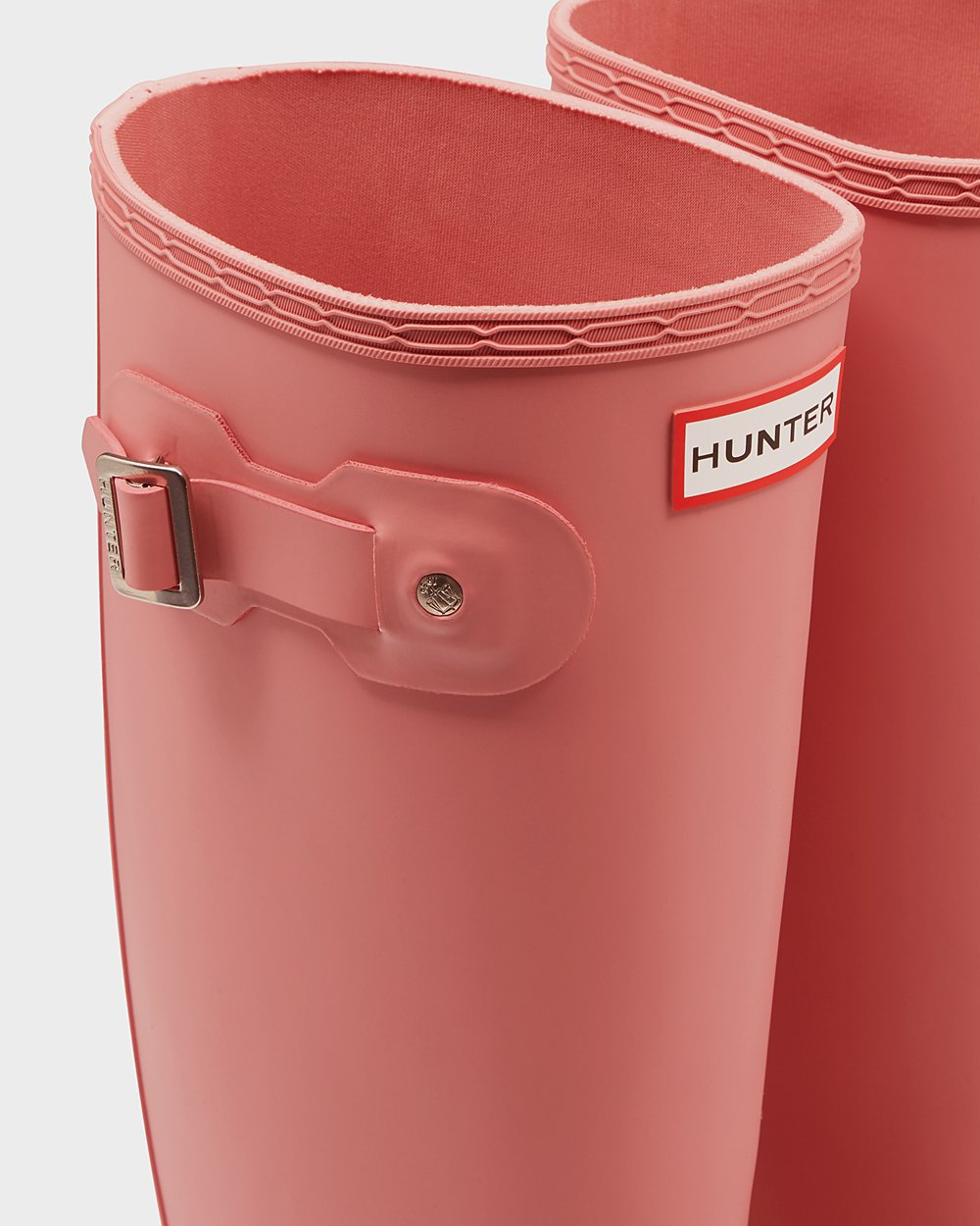 Botas De Altas Hunter Mujer Rosas Original 742301-JSD